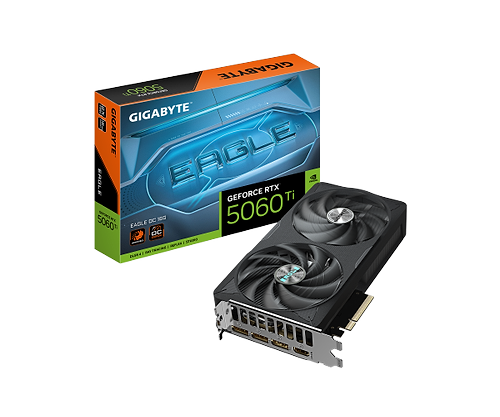 כרטיס מסך Gigabyte RTX 5060 Ti Eagle OC 16GB GV-N506TEAGLE OC-16GD
