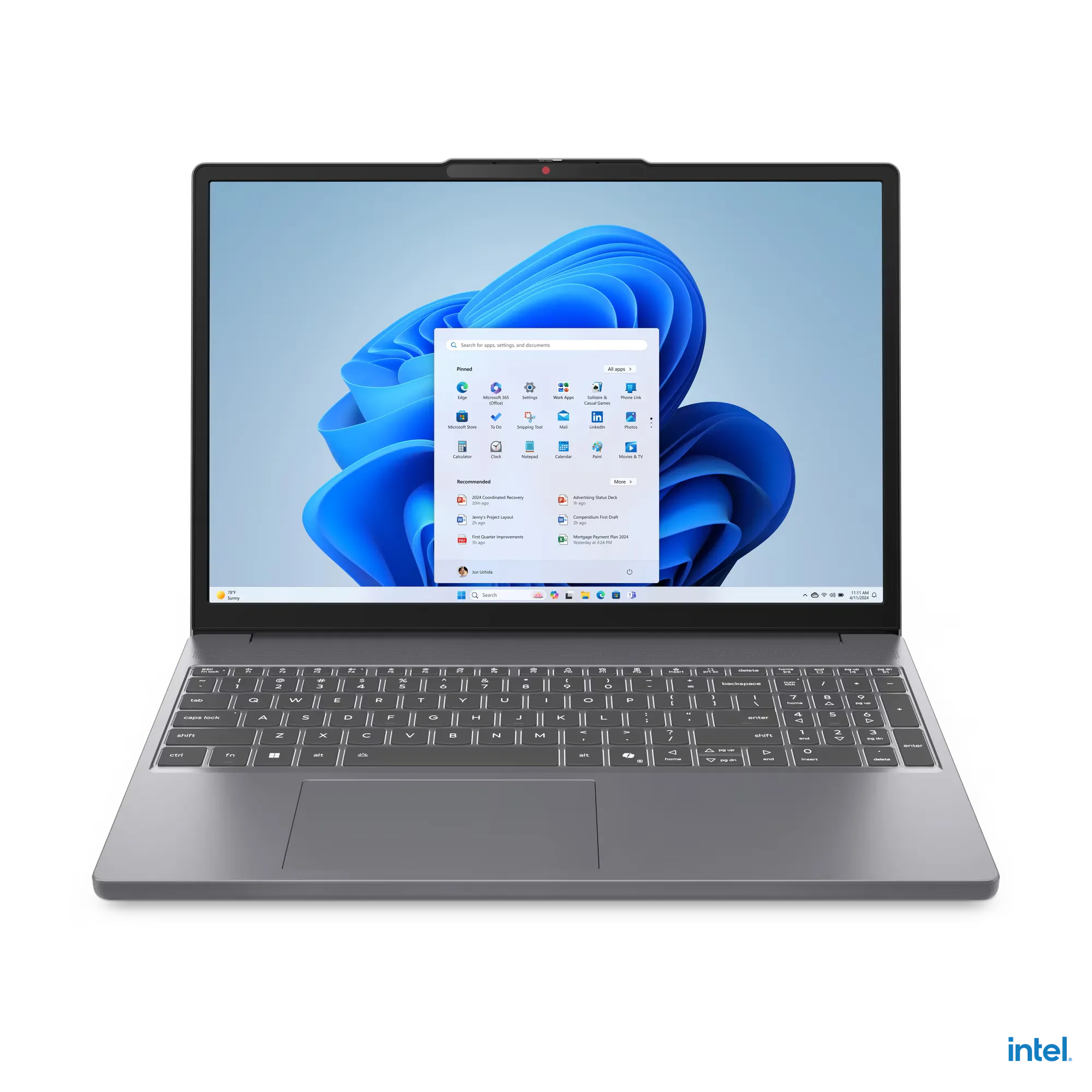 מחשב נייד Lenovo IdeaPad Slim 3 15IRH10 83K100KMIV לנובו