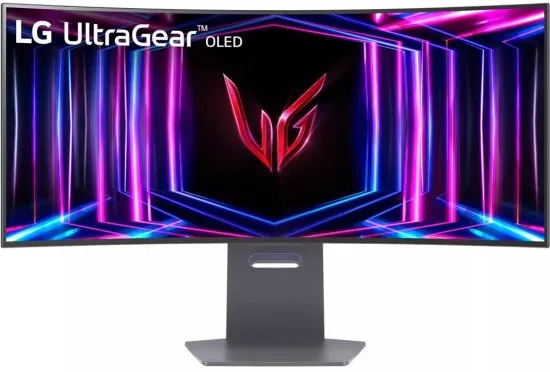 מסך מחשב ‏34 ‏אינטש LG UltraGear 34GS95QE-B UWQHD