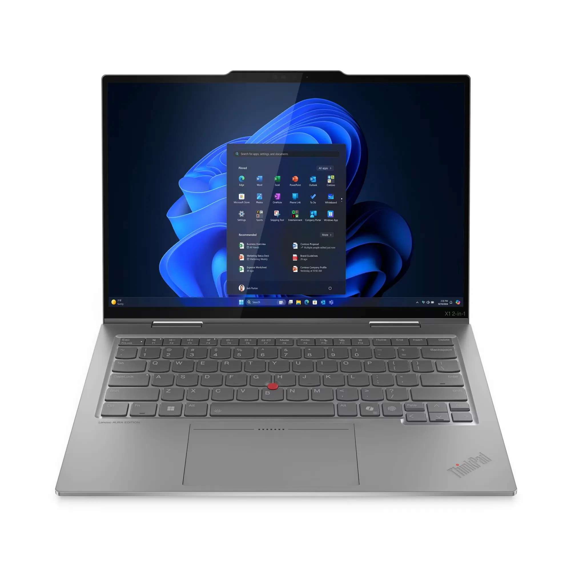 מחשב נייד Lenovo ThinkPad X1 2-in-1 Gen 10 21NU001WIV לנובו