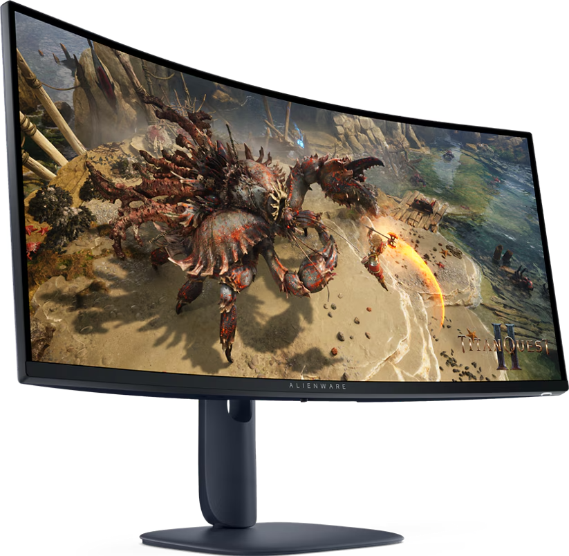 מסך מחשב Alienware 34 Curved QHD Gaming Monitor AW3425DWM דל
