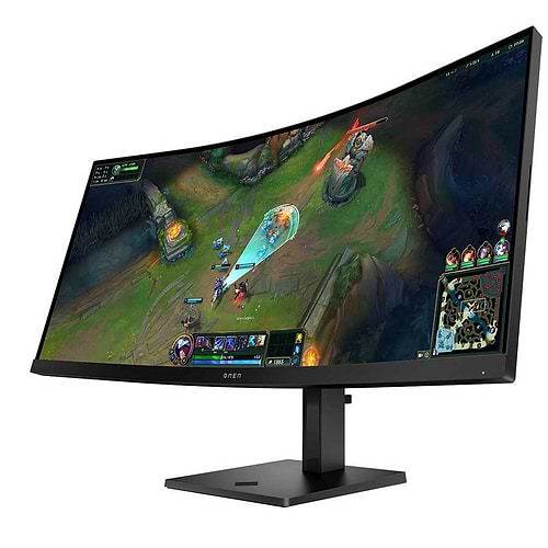 מסך מחשב OMEN 34 inch WQHD 180Hz Curved Gaming Monitor - OMEN 34c G2 AV4C1AA