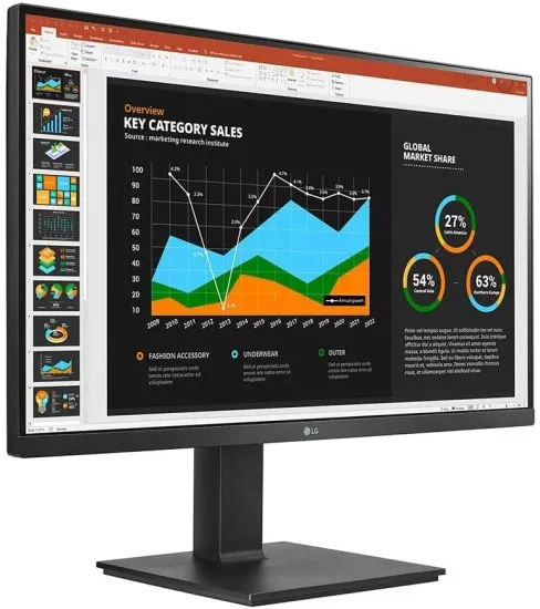 מסך מחשב ‏27 ‏אינטש LG 27BQ75QB QHD