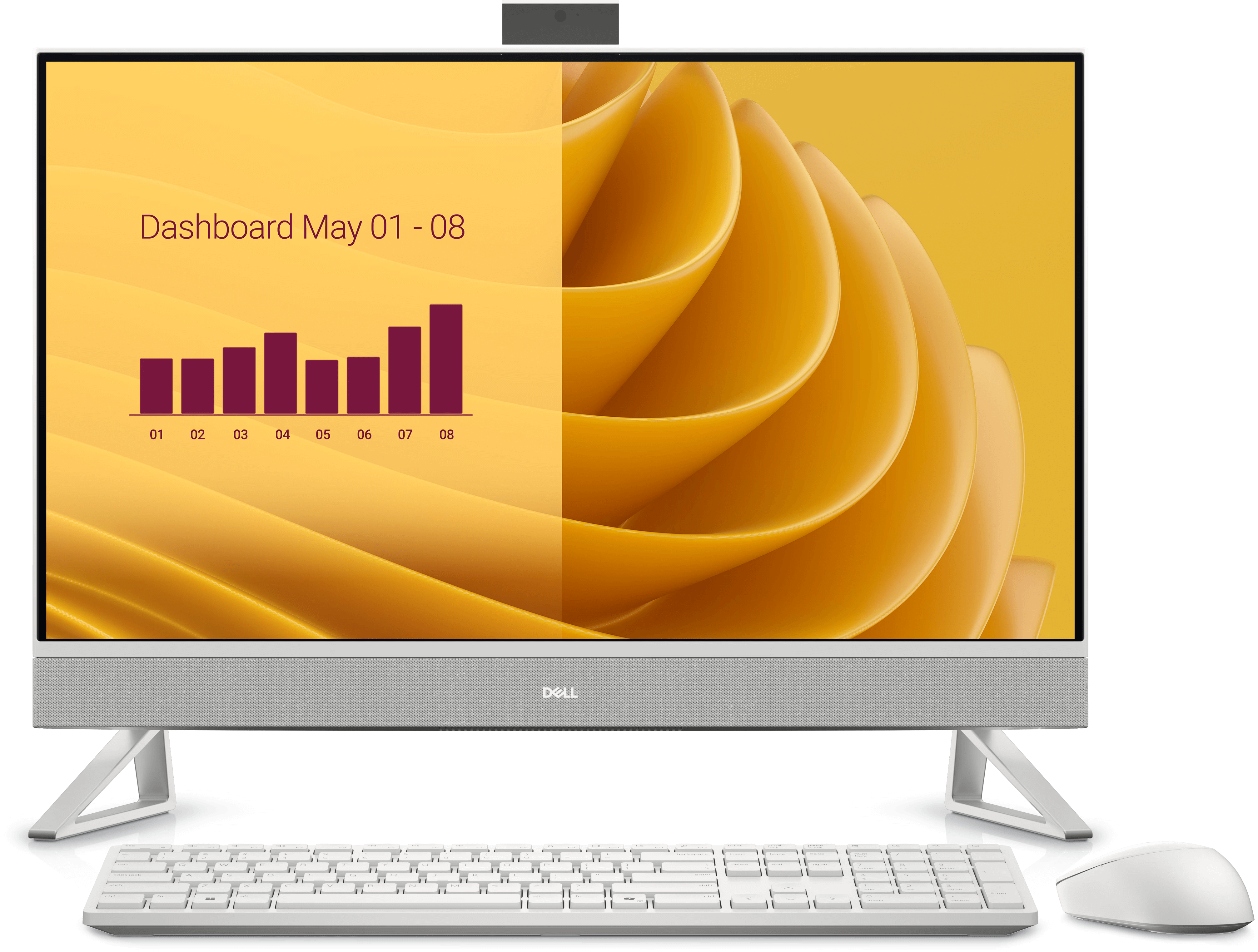 מחשב Dell 27 All-in-One EC27250 IN-RD33-16135 דל