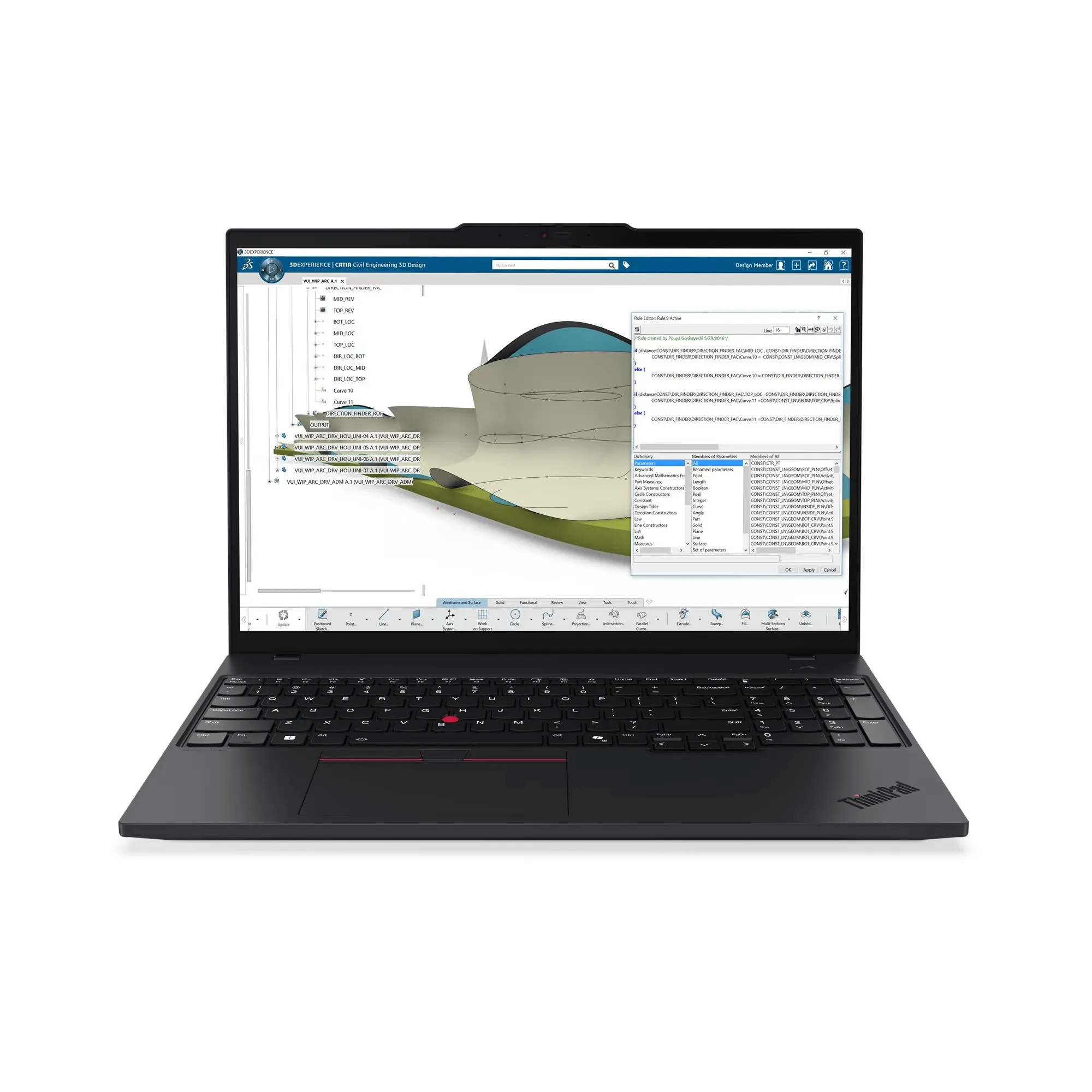 מחשב נייד Lenovo ThinkPad P16s Gen 4 21RX000YIV לנובו