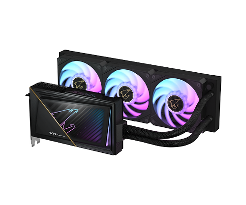 כרטיס מסך Gigabyte AORUS GeForce RTX 5080 XTREME WATERFORCE 16G GV-N5080AORUSX W-16GD