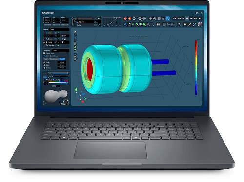 מחשב נייד Dell Pro Max Plus 18 MB18250 PM-RD33-16281 דל