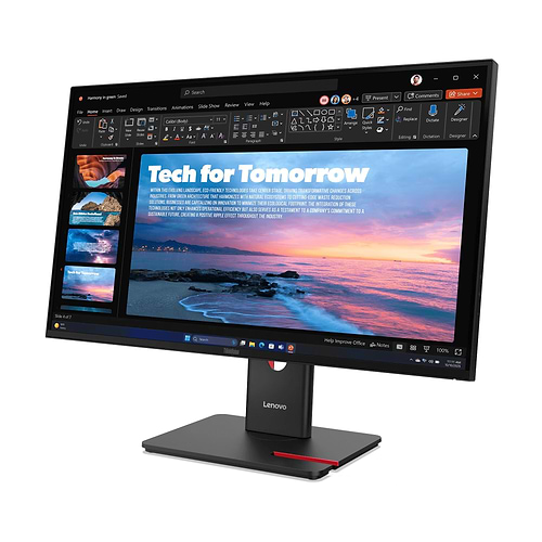 מסך מחשב Lenovo ThinkVision T27QD-40 64AAGAT2IS לנובו