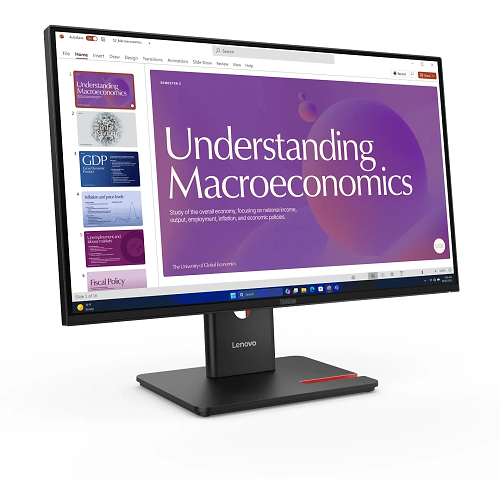 מסך מחשב Lenovo ThinkVision T24D-40 64B9GAT1IS Full HD לנובו