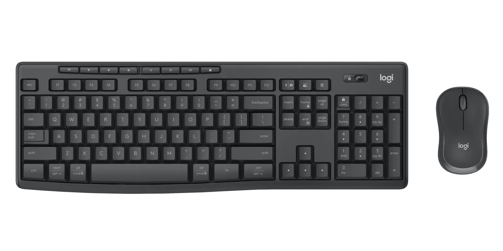 מקלדת ועכבר אלחוטיים Logitech MK370 Combo for Business