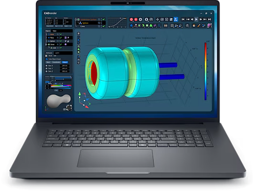 מחשב נייד Dell Pro Max Plus 18 MB18250-9347 דל