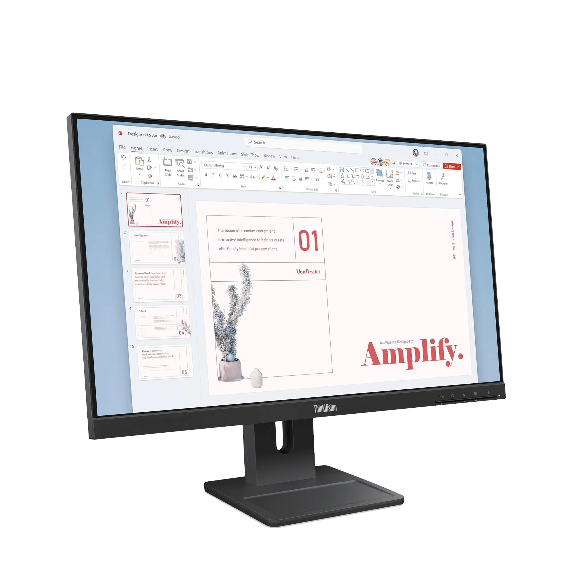 מסך מחשב Lenovo ThinkVision E24-40 64BAMAT1IS Full HD לנובו