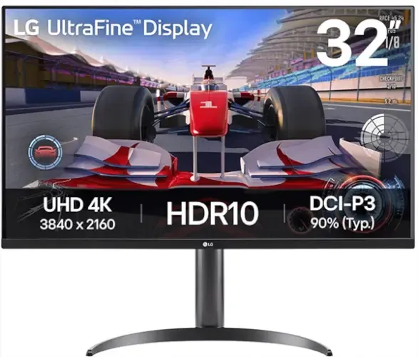 מסך מחשב LG UltraFine 32UR550K-B 4K