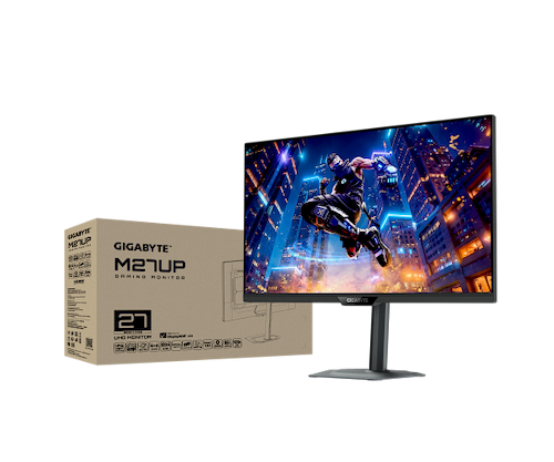 מסך מחשב Gigabyte M27UP 4K SS IPS 160Hz 1MS HDR USB HUB