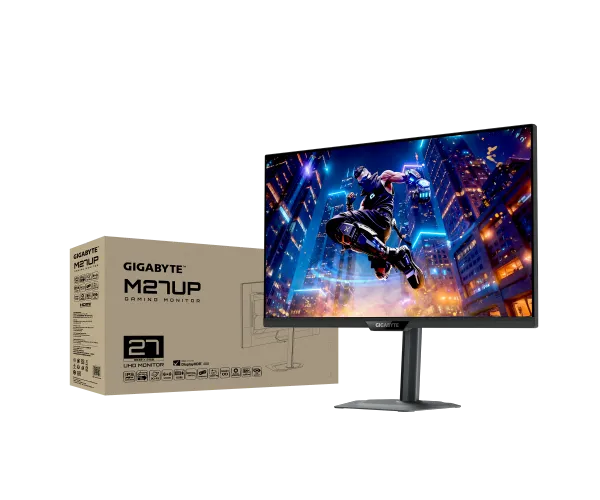 מסך מחשב Gigabyte M27UP 4K SS IPS 160Hz 1MS HDR USB HUB