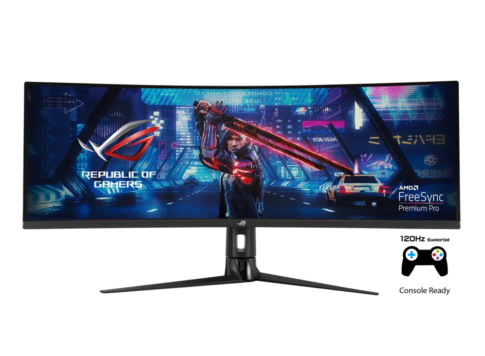 מסך מחשב ‏49 ‏אינטש Asus ROG Strix XG49VQ אסוס