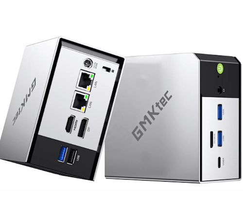 מחשב נייח קטן GMK-M8 R5 PRO 6650H 16GB DDR5 1TB NVME WIN11 Pro 6972570964461