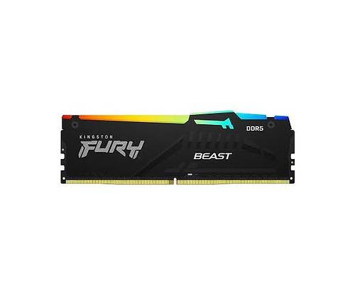 זיכרון למחשב נייח KINGSTON FURY BEAST RGB 32GB 5600MHZ CL36 EXPO/XMP KF556C36BBEA-32
