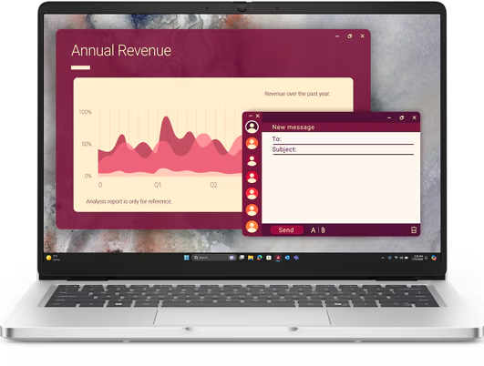מחשב נייד Dell Pro 14 PC14250 LT-RD33-16569 דל