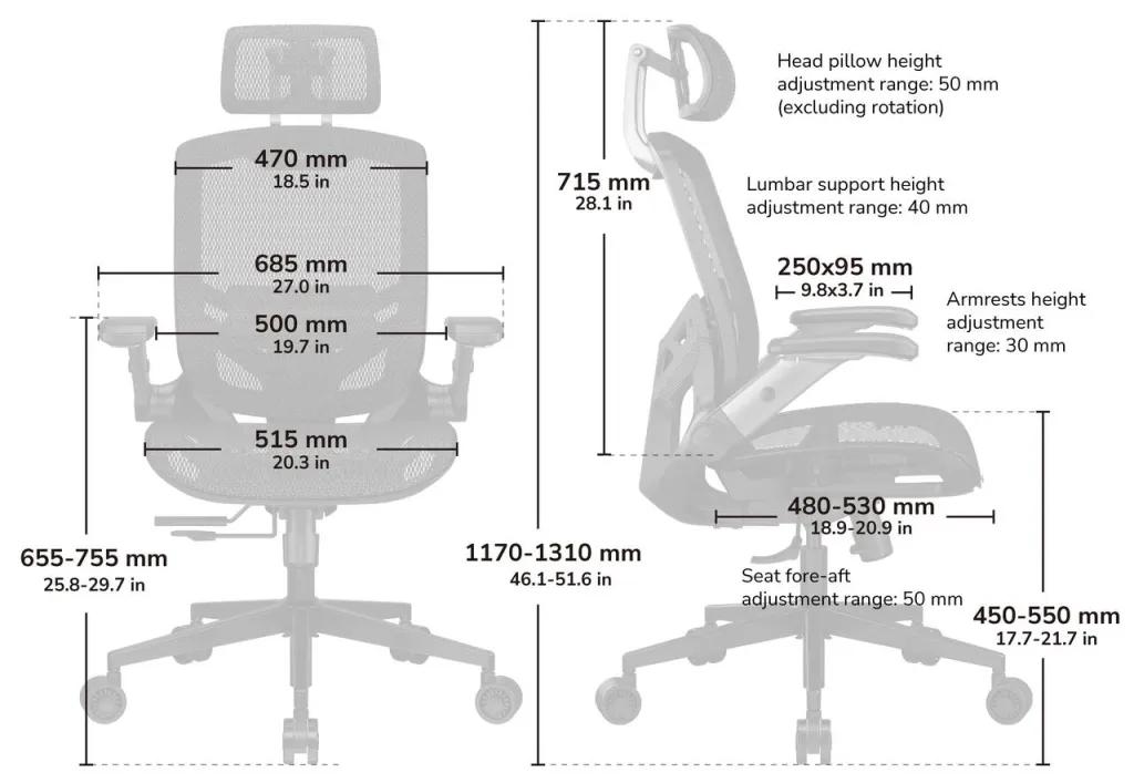 כיסא COUGAR SPEEDER ONE White Ergonomic Gaming Chair