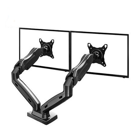 זרוע דו מפרקית למסכים עד 32 אינץ' LUMI בצבע שחור LTD13-C024