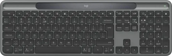 מקלדת אלחוטית מנגנון טעינה סולארית +Logitech Signature Slim Solar K980