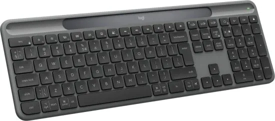 מקלדת אלחוטית מנגנון טעינה סולארית +Logitech Signature Slim Solar K980