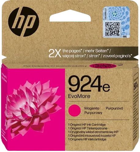 ראש דיו אדום מקורי HP 924E 4K0U8NE
