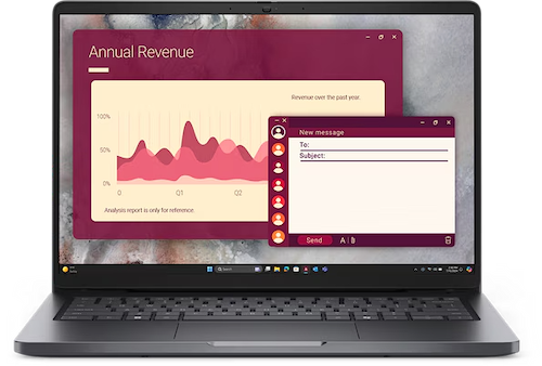 מחשב נייד Dell Pro 14 PC14250 LT-RD33-16776 דל