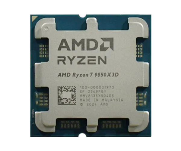 מעבד AMD Ryzen7 9850X3D Tray With Radeon Graphics AM5