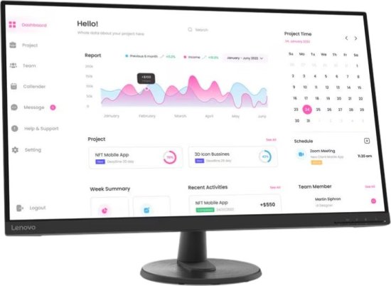 מסך מחשב Lenovo D32-45 Monitor 67A0GAC2IS לנובו