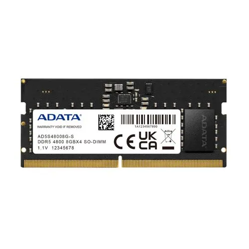 זיכרון למחשב נייד ADATA DDR5 SO-DIMM-AD5S480032G-S