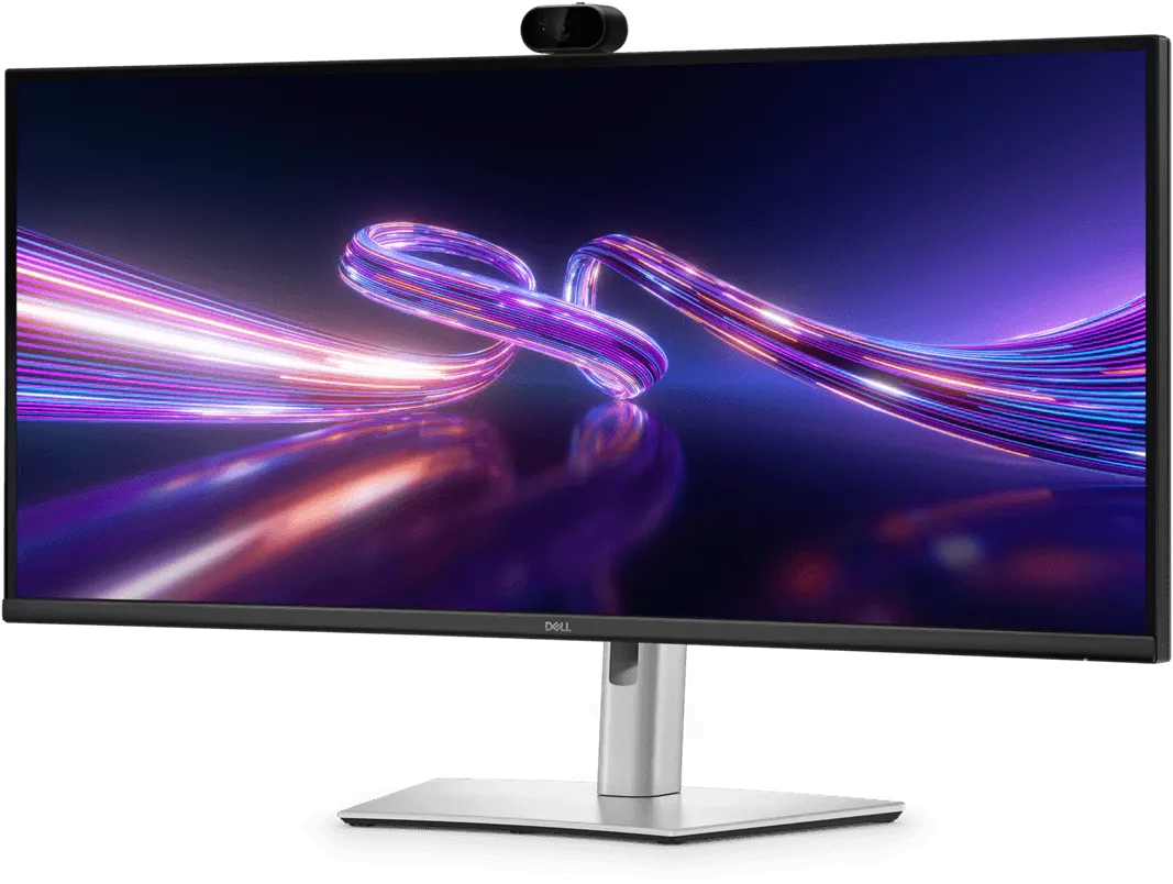 מסך מחשב Dell Pro P 34 USB-C Hub Webcam Monitor P3426WEV דל