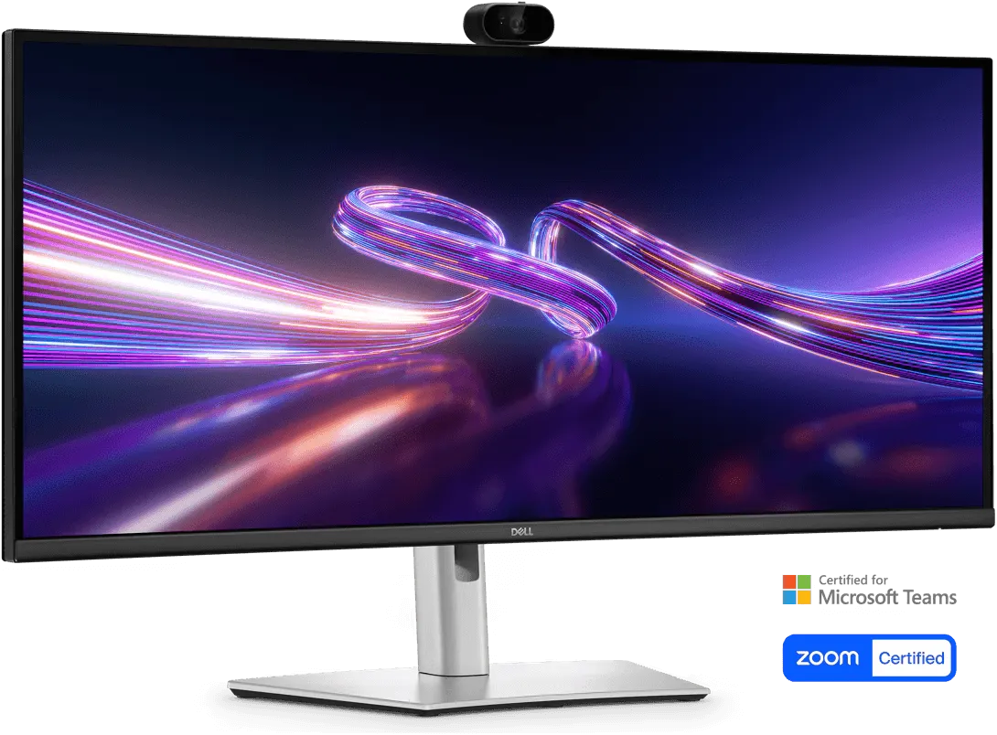 מסך מחשב Dell Pro P 34 USB-C Hub Webcam Monitor P3426WEV דל