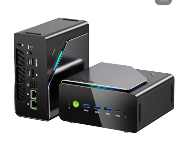 מחשב נייח מיני GMKtec K15 Intel Ultra5 125U 16GB 1TB WIN11 Pro 6972570964614