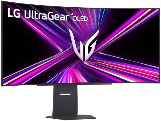 מסך גיימינג קעור "45 LG UltraGear GX9 WQHD OLED 45GX900A-B