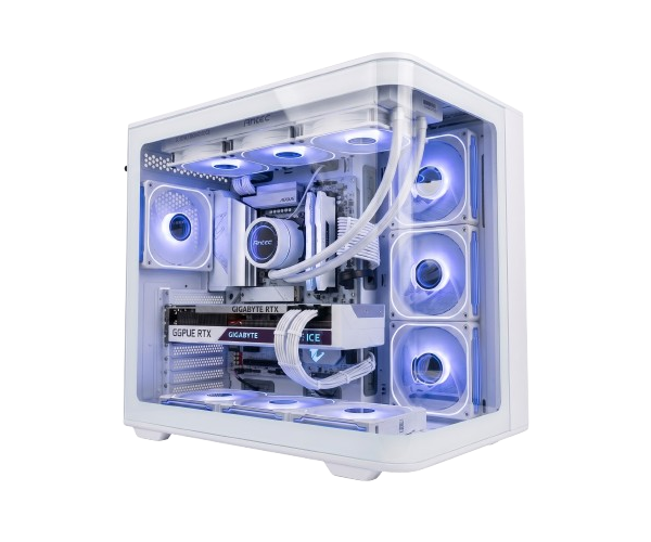 מחשב נייח מורכב 9800X3D 32GB 1TB 5060 ICE DOS