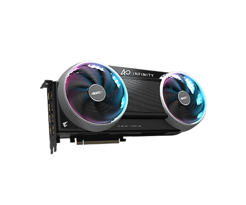 כרטיס מסך Gigabyte AORUS RTX 5080 INFINITY 16GB GDDR7 WINDFORCE HYPERBURST
