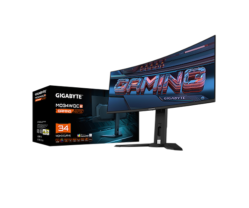 מסך מחשב Gigabyte MO34WQC2 WQHD