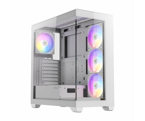 מחשב נייח מורכב גיימינג B850M WIFI R5 7500X3D 32GB 1TB 5060 ICE לבן ללא מערכת הפעלה