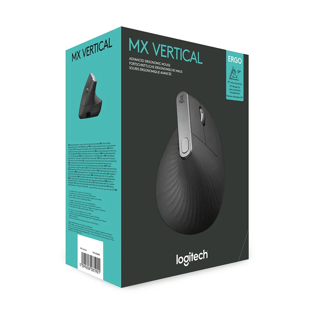 ‏עכבר אלחוטי LogiTech MX Vertical לוגיטק