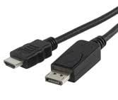 כבל HDMI TO DP -DISPLAY PORT מטר וחצי