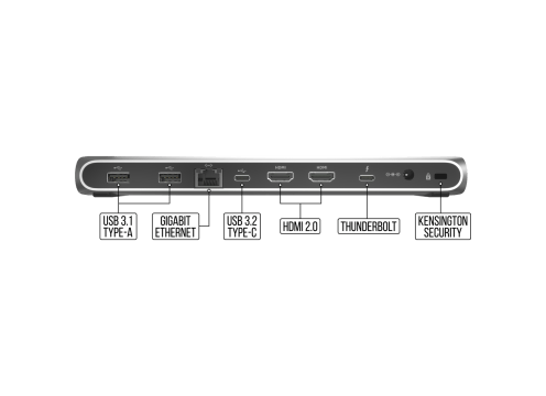  תחנת עגינה Corsair TBT100 Thunderbolt 3 Dock 