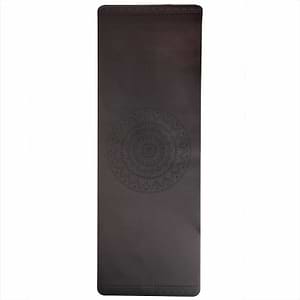 tapete de yoga phoenix burracha natural pu 4mm mandala etno