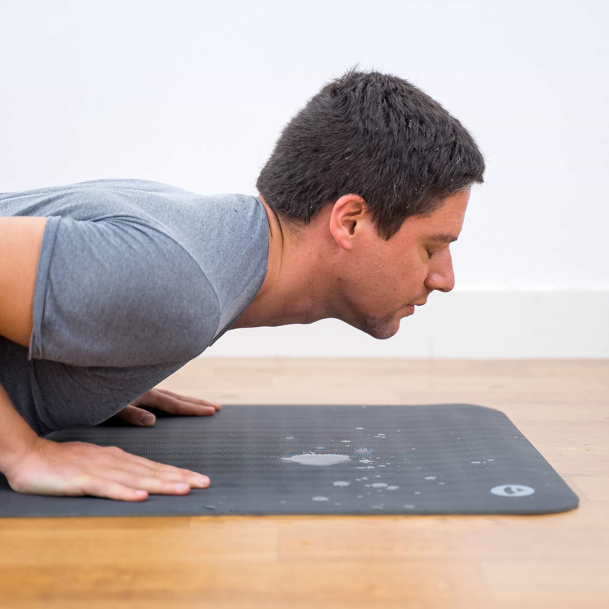 Tapete de yoga Ecopro - 4mm borracha natural 17 tapete-yogateria-ecopro-cinza-01