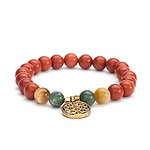 Pulseira Mala Jaspe, Ágata e Olho de Tigre 6