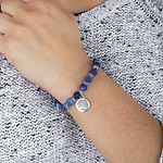 Pulseira Mala Ágata Azul