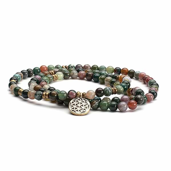 Pulseira-Colar Mala Ágata Indiana 2