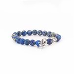 Pulseira Mala Jaspe Azul 7