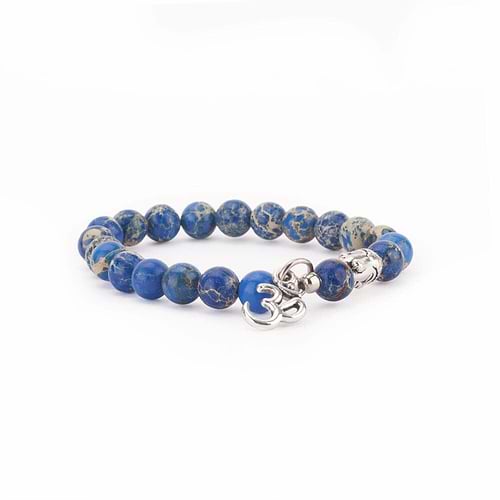Pulseira Mala Jaspe Azul